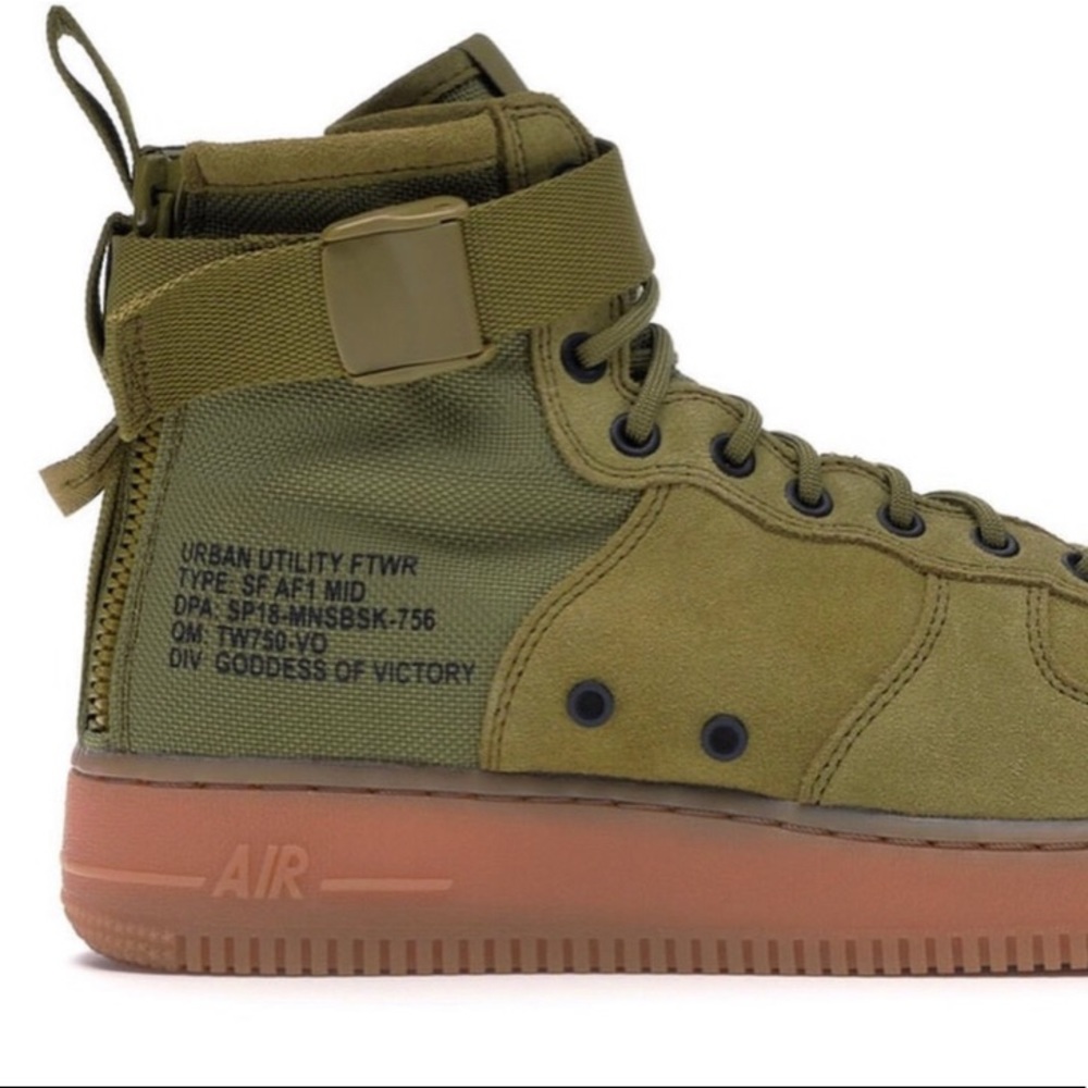 Goddess Desert Nikes SF AF1